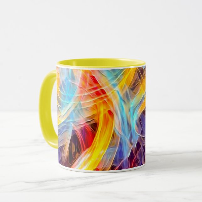 Caneca Pensamentos Confusos (Frente Esquerda)