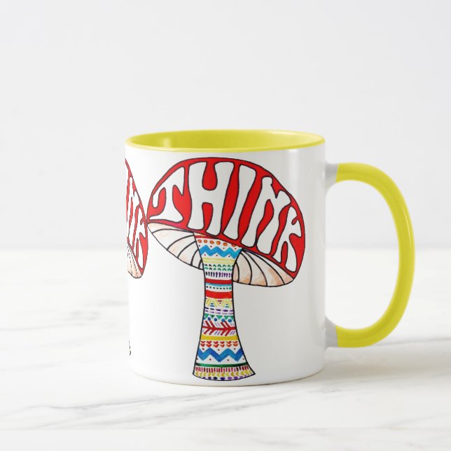 Caneca Pense em Megaflora Mug (Direita)
