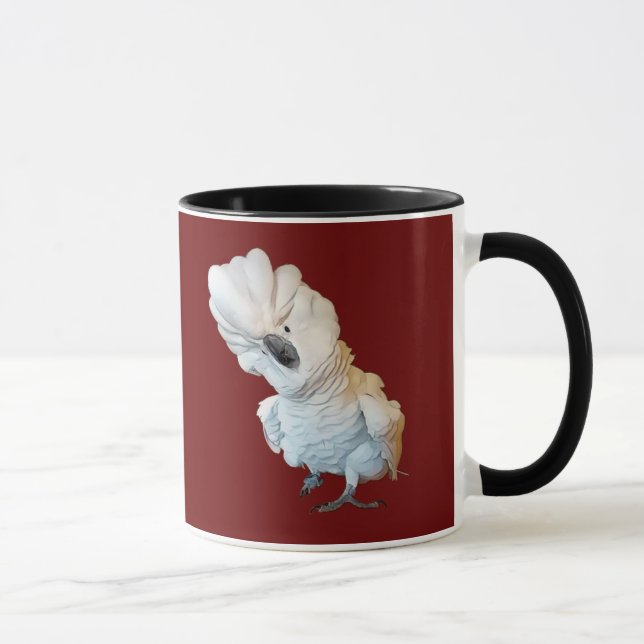 Caneca Pense fora da gaiola Onni, o cockatoo (Direita)