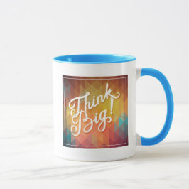 Caneca Pense grande