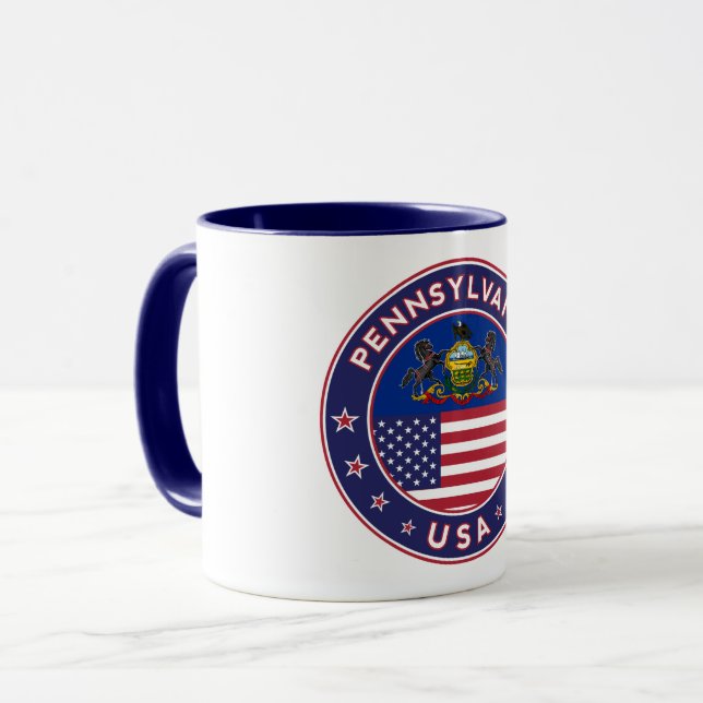 Caneca Pensilvânia (Frente Esquerda)
