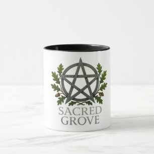 Caneca Pentagram Wiccan Sagrado Grove