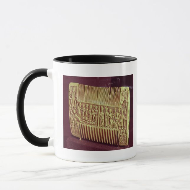 Caneca Pente litúrgico, escola de St Albans, c.1120 (Esquerda)