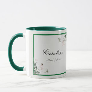 Caneca Pente-rosa-rosa Elegante
