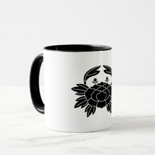 Caneca Peônia em forma de caranguejo