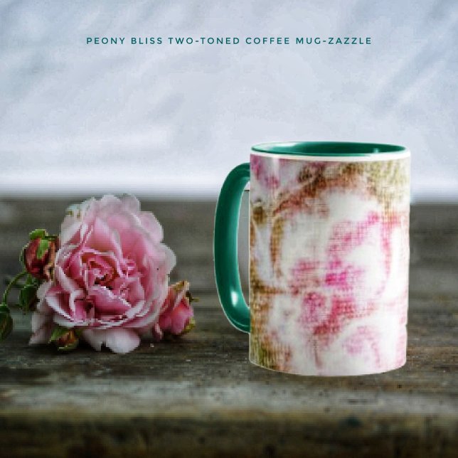Caneca Peony Bliss (Criador carregado)