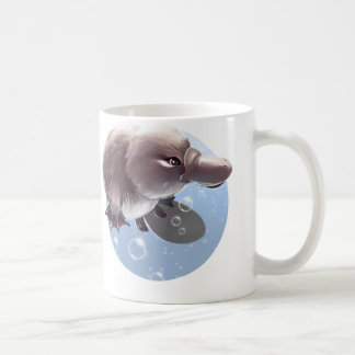 Caneca pequena bonito da ilustração de Platypus
