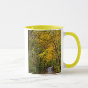 Caneca Pequena Estrada de Cascalho Ladeada por Cores de O