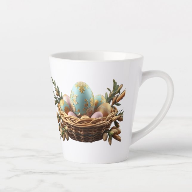 Caneca Pequena para Café Luz da Páscoa (Direita)