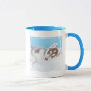 Caneca Pequena Rouco com um cobertor