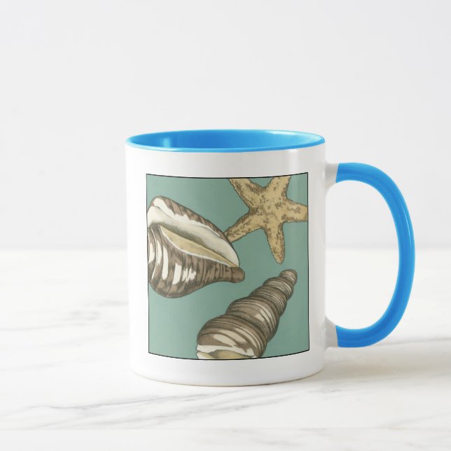 Caneca Pequena Shell Trio no Teal (Direita)