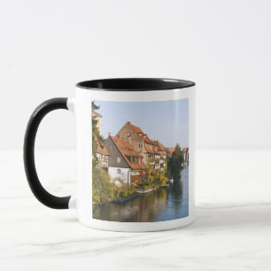 Caneca Pequena Veneza (Klein Venedig) e o rio Regnitz