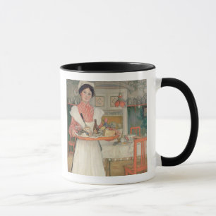 Caneca Pequeno almoço em uma bandeja, 1904 do carregando