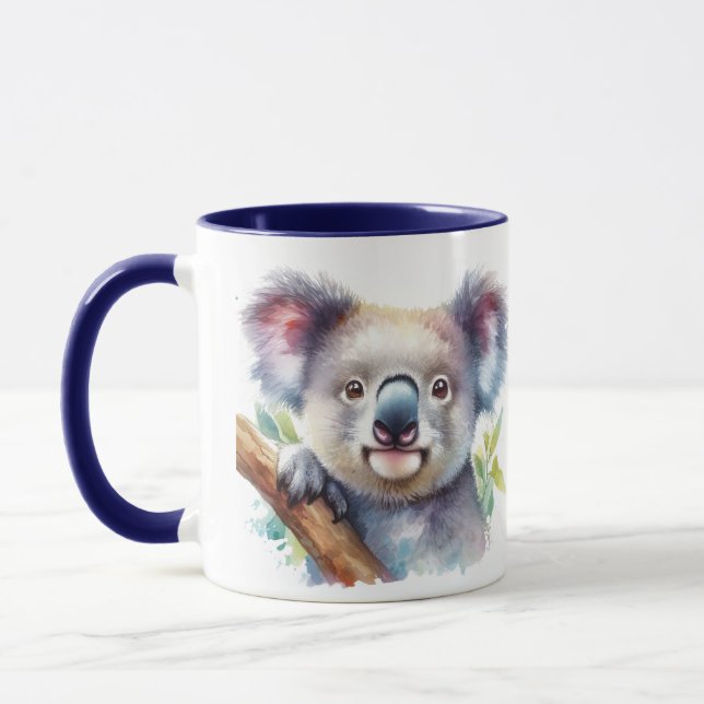 Caneca Pequeno animal australiano Koala Bear (Esquerda)