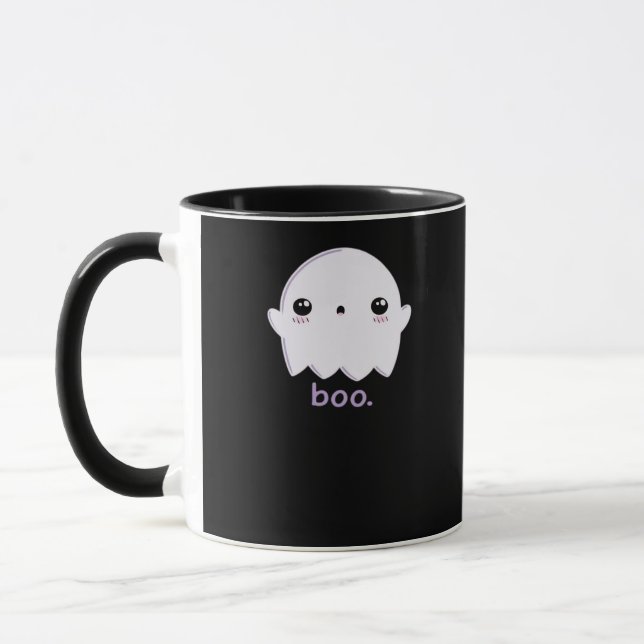 Caneca Pequeno Boo Cute Halloween (Esquerda)