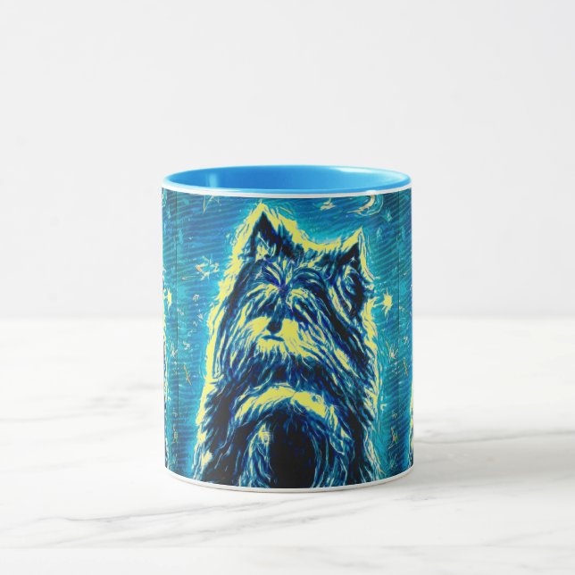 Caneca Pequeno Cachorro em azul (Centro)