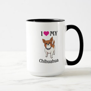 Caneca Pequeno Chihuahua e Bonito Mug Personalizado
