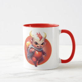 Caneca Pequeno Diabo de Fogo