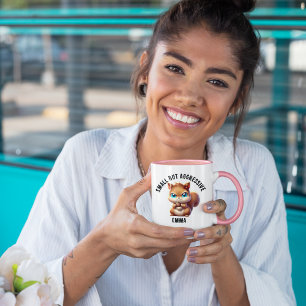 Caneca Pequeno, Mas Agressivo, Cute E Esquilo Zangado, En