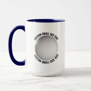 Caneca Pequeno Texto AZUL MARINHO Combo 15oz Golf Persona