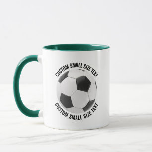 Caneca Pequeno Texto COMBINAÇÃO VERDE CAÇADOR 325ml Perso