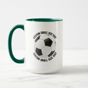 Caneca Pequeno Texto COMBINAÇÃO VERDE CAÇADOR 425g Person