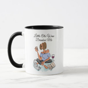Caneca Pequeno Velho Beberrão de Vinho Eu