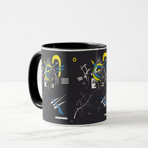 Caneca Pequenos mundos de Kandinsky VII: Uma jornada dent
