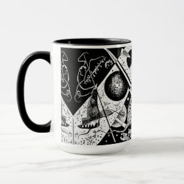 Caneca Pequenos mundos VI - Kandinsky