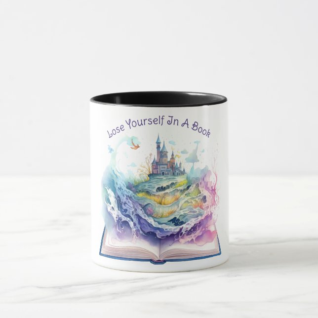 Caneca Perca-se Em Um Livro (Centro)