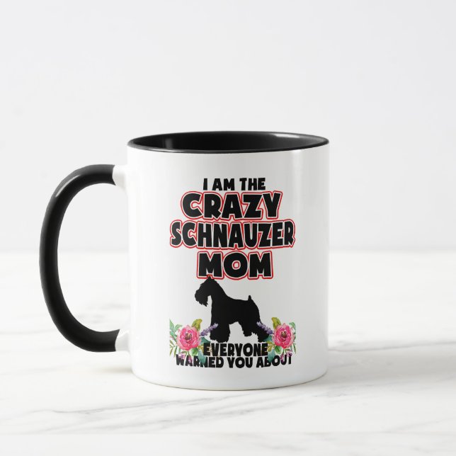 Caneca Perfect Mug for Dog Lovers with Schnauzer (Esquerda)