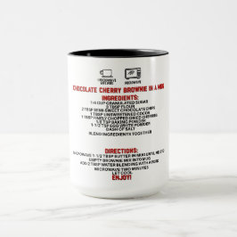 Caneca Perfeito Presente/Chocolate Cherry Brownie