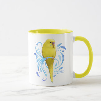Caneca periquito amarelo