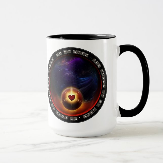 Caneca Pérola Da Minha Vida (Direita)