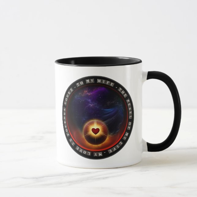 Caneca Pérola Da Minha Vida (Direita)