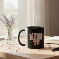 Pérola Floral Mãe Varsity Maternidade Arte