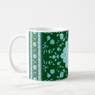 Caneca Persa Esmeralda - Caneca de Café Verde Eleg