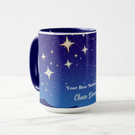 Caneca Perseguir Sonhos Estrela