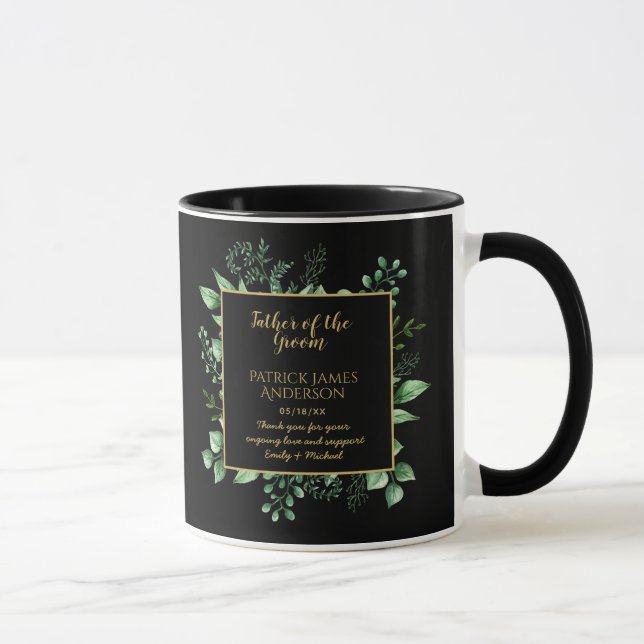 Caneca Personalidade comemorativa do Padrinho de casament (Direita)