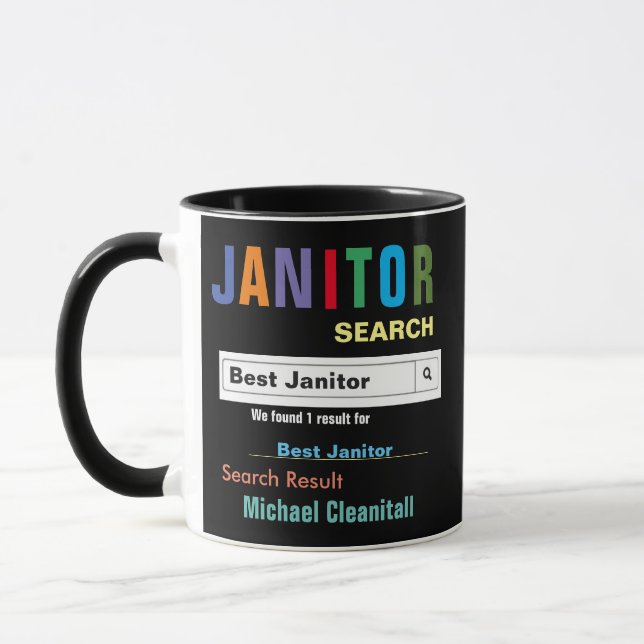 Caneca Personalidade Engraçada - Melhor Jitor Mug (Esquerda)
