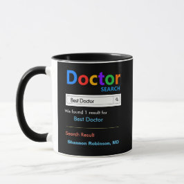 Caneca Personalidade Engraçado Melhor Doutor Presente Pre