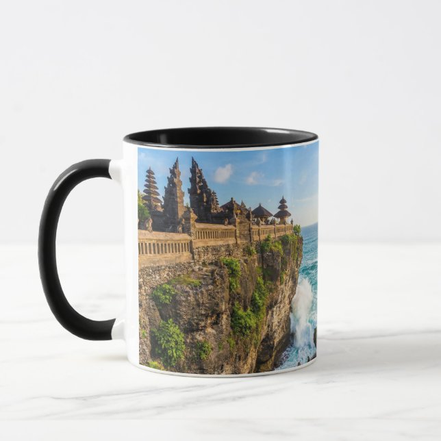 Caneca Personalise Uluwatu Bali Temple Cliff Travel (Esquerda)