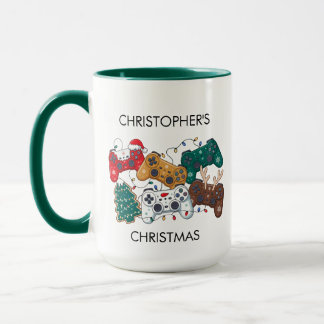Caneca Personalised Gamer Christmas