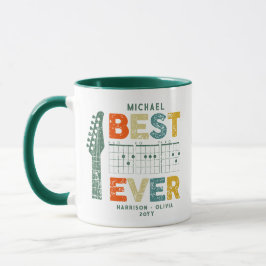 Caneca Personalização do Melhor Pai De Pai De Música