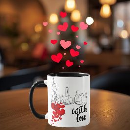 Caneca Personalizada Amor e Monumento
