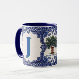 Caneca Personalizada Azulejo Sobreiro Português