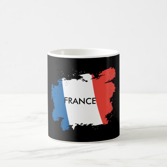 Caneca personalizada bandeira de France (Centro)