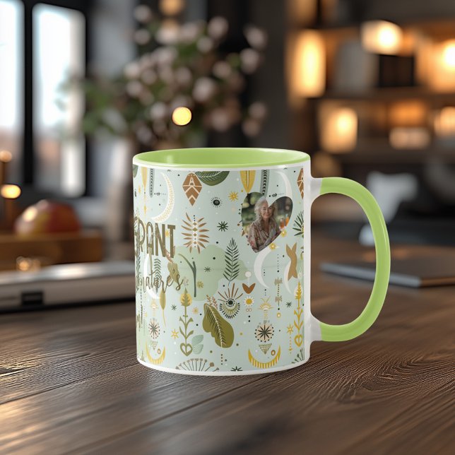 Caneca Personalizada Boho Chic Nature - Nome Perso (Criador carregado)