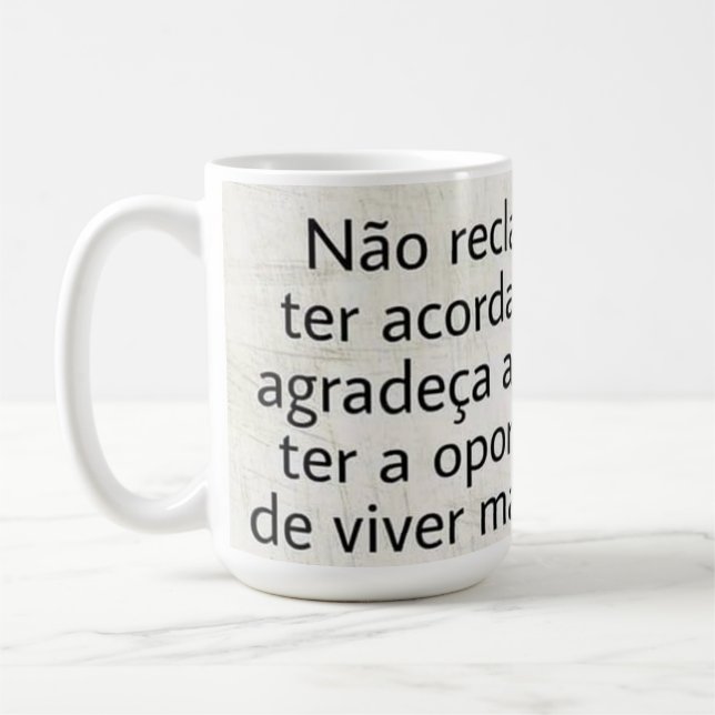 Caneca personalizada Branca  (Esquerda)