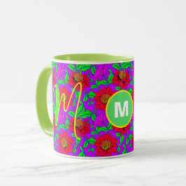 Caneca Personalizada | Caneca com Monograma de Ros